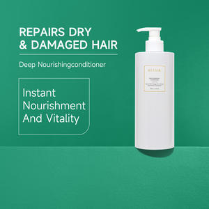 Krim perbaikan rambut tingkat Premium Vegan 500ml kondisioner Deep Conditioner pelembap kontrol mengeriting mempunyai kelapa - Product Image 3