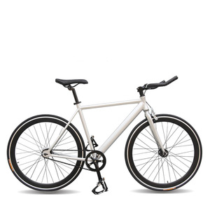 จักรยานฟิกซ์<span class=keywords><strong>เกียร์</strong></span> ล้ออลูมิเนียมอัลลอยด์แบบตรงขนาด 50 มม. โครงสไตล์มัสเซิล เบรกหลังแบบเหยียบ ล้อสามก้าน ห้าก้าน รุ่น F2702 - Product Image 3