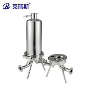 Filtro de Lodos Kres de 10 Pulgadas con Batería de Litio de Núcleo Único, Acero Inoxidable 316, Filtración a Presión, Separación de Sólidos y Líquidos - Product Image 1
