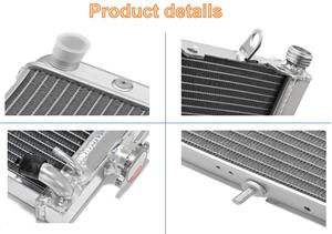 Performance UTV pièces moteur refroidisseur d'eau 1240935 radiateur entièrement en aluminium pour <span class=keywords><strong>Polaris</strong></span> <span class=keywords><strong>RZR</strong></span> <span class=keywords><strong>1000</strong></span> Turbo 2016 réservoir de refroidissement - Product Image 5