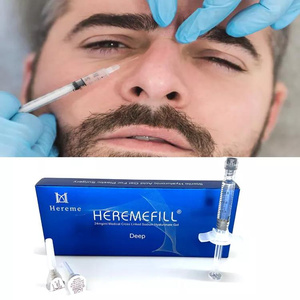 Hereme Non-chirurgical 1ml 2ml 3ml 5ml Gel d'<span class=keywords><strong>acide</strong></span> <span class=keywords><strong>hyaluronique</strong></span> réticulé pour remodelage nasal, lifting facial et <span class=keywords><strong>injection</strong></span> de volume nasal - Product Image 5