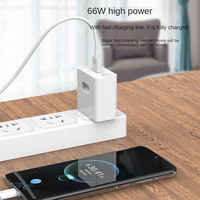 DENIXI Pd 66w USB C Charge rapide Port USB Chargeur mural pour téléphones mobiles et ordinateurs portables Chargeur rapide