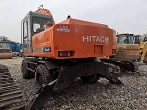 Excavatrice sur pneus d'occasion HITACHI EX160WD Prix avantageux Excellentes performances Excavatrice sur pneus d'occasion HITACHI à vendre - Product Image 3
