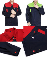 Haute qualité vêtements de travail global nettoyant travailleur réparation homme tissu de travail grande taille hommes combinaison travail industriel uniforme personnalisé