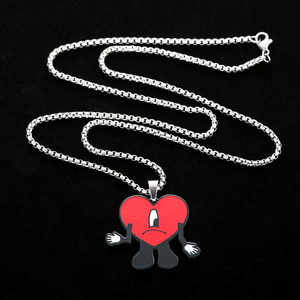 Collana Hip Hop Bad Rabbit alla Moda, Vendita all'Ingrosso, per Uso Quotidiano, Ornamento Trendy, Regalo - Product Image 3