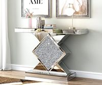 Table console 47.2 ''avec en forme de diamant pour l'entrée du couloir du salon