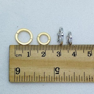 G18K Gold Necklace Buckle Single Row DIY Pearl Accessories for Female 3mm <b>Jade</b> Necklace <b>Bracelet</b> Sweater Chain Fashionable Beads - Product Image 2
