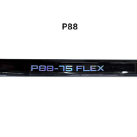 Bâton de hockey sur glace en fibre de carbone à motifs ZENK Professional avec flexibilité 20-105, multi-tailles et multi-poids pour l'entraînement