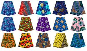 Vente en Gros Usine 100 % Polyester Tissu Batik Motif Personnalisé Tissu Imprimé Africain Véritable Tissu Wax Africain - Product Image 5
