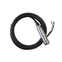 Sonde de niveau d'eau submersible Chuangjin 0-100m, transmetteur de niveau de liquide hydrostatique 4-20mA, haute précision 0,5% FS, 12-36VDC