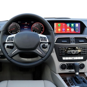Pantalla Dual para Mercedes Benz Clase C W204 2011 2014, Radio Multimedia Android para Auto, Carplay, Navegación, Unidad Principal, Monitor - Product Image 1