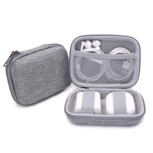 Aomiou EVA công nghệ phụ kiện mang theo trường hợp cho điện tử sạc cáp lưu trữ du Lịch tổ chức Dây Kéo Túi không thấm nước - Product Image 6