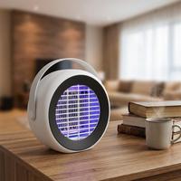 Petite lampe anti-moustiques portable rechargeable par USB à lumière UV, piège à insectes électrique pour la maison, la chambre à coucher, le salon