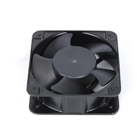 Ventilateur axial EC 150x150x50mm 15050 15CM 80V~230V avec prise EC, impeller en métal et plastique pour centre HPC