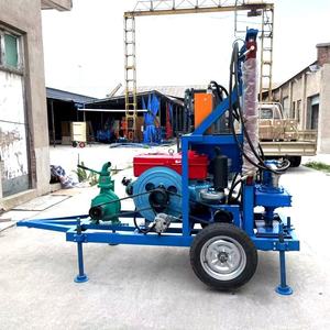 Congo cile 100m 150m 200m foro profondo pozzo d'acqua di perforazione attrezzature di perforazione sotterranea diesel idraulico ruota di perforazione - Product Image 5