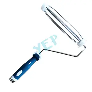 Yep High Quality Rubber Plastic Handle Paint Brush Roller Frame With Screw Ring