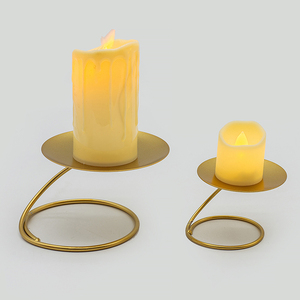 10cm vòng dẫn Nến sáp hương nón Spa đám cưới đứng tấm trang trí sắt người giữ ngọn nến cho giáng sinh cho Spa & đám cưới - Product Image 2