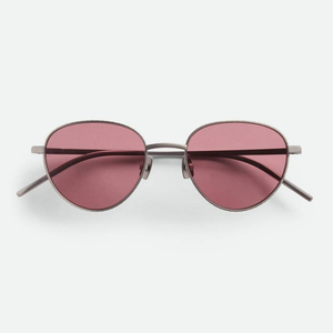 Gafas de Sol Retro Ovaladas de Acetato Bottega para Hombre y Mujer, Lentes con Protección UV, Gafas de Moda para Estilo Urbano y Casual VenetaBV - Product Image 1