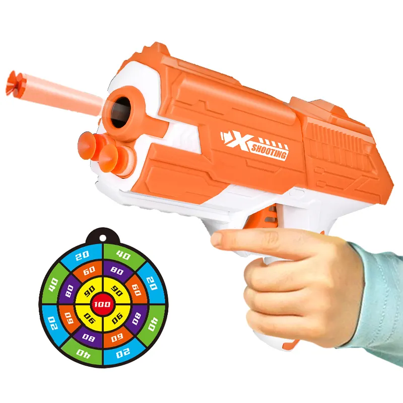 बंदूक खिलौने नरम बुलेट मैनुअल शूटिंग फोम ब्लास्टर लड़ाई खिलौना लड़कों के बच्चों के लिए आउटडोर इनडोर खिलौना
