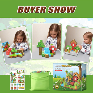 Bloques de Construcción Magnéticos 3D, Juguetes Educativos Sensoriales, Juego de 100 Piezas, Regalos STEM de Plástico <span class=keywords><strong>para</strong></span> Mayores de 14 Años, Empaquetado <span class=keywords><strong>para</strong></span> Niñas y <span class=keywords><strong>Niños</strong></span> - Product Image 6