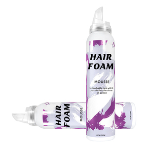 <span class=keywords><strong>Mousse</strong></span> <span class=keywords><strong>coiffante</strong></span> végane 350 ml pour cheveux bouclés/frisés, séchage rapide, tenue légère, texturisante, parfumée - Product Image 1