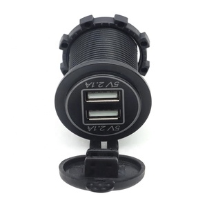 Presa di ricarica rapida per porta 12V 4.2A presa di corrente con accendisigari a LED adattatore per Auto barca marina RV - Product Image 4