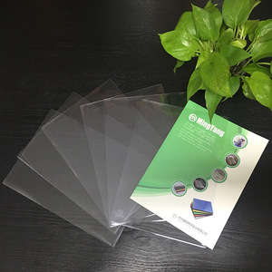 Carpeta de PVC Transparente en Forma de L MingYang A4, Carpeta de Una Sola Página, Tamaño Personalizable, Impresión Digital de Logotipo - Product Image 3