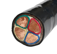 Conducteur en cuivre basse tension XLPE isolé bande d'acier blindé PVC gaine extérieure câble d'alimentation pour la construction
