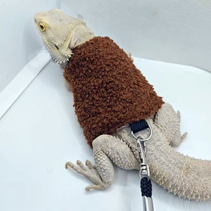 Cuerda de tracción de lagarto para gatear, arnés de pecho para exteriores para mascotas, <span class=keywords><strong>ropa</strong></span> de ardilla camaleón, suministros para mascotas pequeñas - Product Image 3