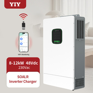 8KW 10KW 11Kw 12KW lai năng lượng mặt trời biến tần chuyển đổi 48V được xây dựng trong MPPT tinh khiết Sine Wave 220V Power Off lưới quang điện biến tần - Product Image 2