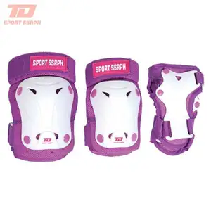 6pcs/set Kids Teens Protective Gear Set Knee Elbow Wrist Pads Skatings Scooter Riding kneecap shockproof child protection