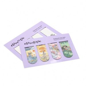 Imanes de Carpeta con Diseño Personalizado, Adhesivos Magnéticos Plegables, Marcapáginas Magnético - Product Image 3