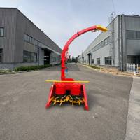 Hacheuse de fourrage robuste à commande hydraulique pour tracteur, pour la récolte du maïs et de l'alfalfa