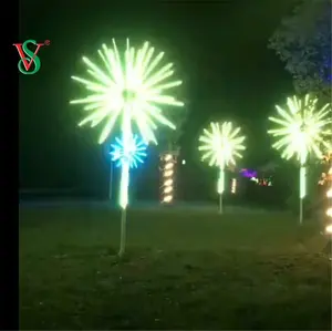 ホリデーライトショーイベントステージパーティー風景装飾用ガーデン装飾ライトLED花火ツリーライト