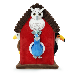 Juguete de Peluche Ecológico de Poliéster, <span class=keywords><strong>Mini</strong></span> Granja, Casa Pequeña, Figura de Acción, Juguetes Educativos y Sensoriales <span class=keywords><strong>para</strong></span> Niños, Envío Rápido - Product Image 5