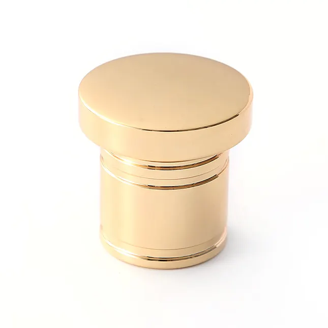 Custom Luxury Metal Gold Bottle Top Caps Magnetic Zamac Perfume Cap