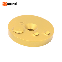 Disque abrasif de segment de meulage rond complet PCD de 100mm/4 pouces pour le retrait d'époxy de colle de peintures