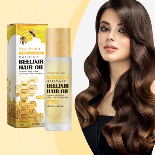 West Month Care Essential Honey Rosemary Repair Dry Hair End Moisture Nourishing Oil