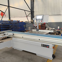 Scie circulaire à table coulissante horizontale Vortek CNC-6132 pour la coupe du bois, 3200 mm, 5,5 kW, 380 V/220 V/415 V, garantie 1 an