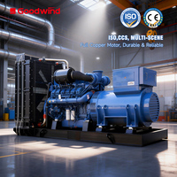 Groupe électrogène diesel 2026 OEM Goodwind 1100 kW haute tension triphasé Yuchai Ricardo à faible consommation de carburant