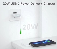 OEM Asli PD 20W adaptor pengisi daya Cepat phon16promax pengisi daya ponsel perjalanan untuk 5V/2A Tipe c Laptop ponsel OTP