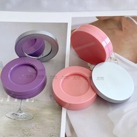 Palette d'ombres à paupières multi-couches, compartiments séparés, fermeture magnétique, surligneur, blush, étui vide, emballage cosmétique, plastique ABS