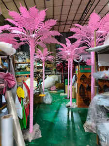 Árbol Artificial Colorido de JINDA, Árbol Falso de Coco para Decoración de Interiores y Exteriores, Hogar, Compras, Restaurante, Patio - Product Image 2