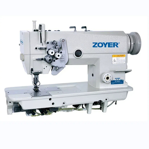 Série de machines à coudre industrielles à double aiguille à entraînement direct à grande vitesse ZY8450D - Product Image 1