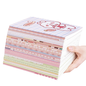 Quaderno Economico A5 con Copertina Rigida, Rilegatura a Filo, Design Creativo e Carino per Scuola Primaria, Cancelleria Kawaii - Product Image 1