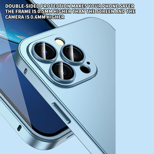 Custodia magnetica Ultra sottile per telefono cellulare di lusso per <span class=keywords><strong>iPhone</strong></span> 16 15 14 <span class=keywords><strong>13</strong></span> 12 11 <span class=keywords><strong>Pro</strong></span> <span class=keywords><strong>protezione</strong></span> per obiettivo Anti-graffio Cover del telefono - Product Image 3