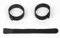 Pita Pengikat Kabel Nylon Hitam Berkualitas Tinggi dengan Perekat untuk Kabel Data USB Ponsel, Pengisian Daya, Dapat Disesuaikan, Grosir