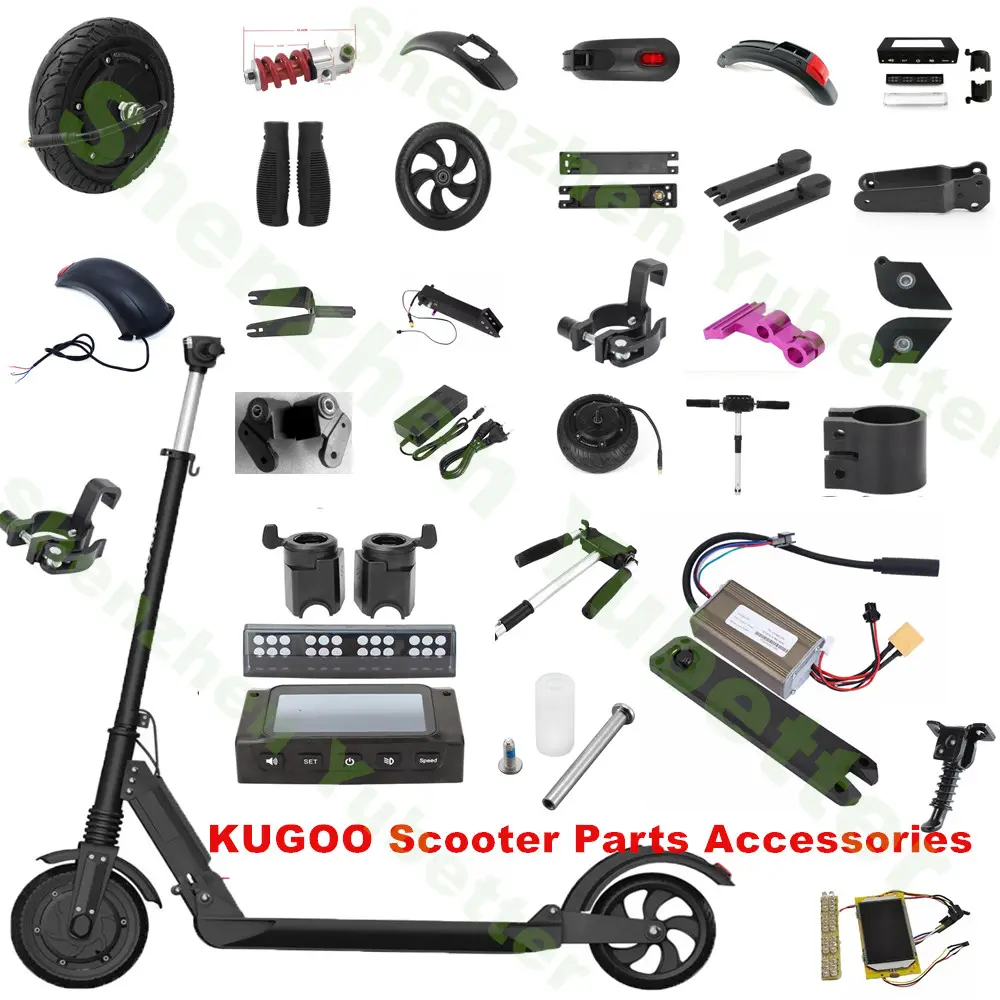 電動スクーター用のさまざまなKugooEスクータースペアパーツKugoo1s 2s 3s M2 M4Gブースター修理部品アクセサリー