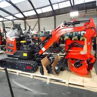 PENGIRIMAN GRATIS Excavator Mini 1.8 Ton, Excavator Crawler Kecil 2 Ton 2.5 Ton, Micro Bagger Baru untuk Dijual