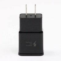 Adaptateur de chargeur USB HNT 15W pour smartphones Android, compatible avec la charge rapide adaptative Samsung 5V2A QC3.0 OTP & OVP, prise US
